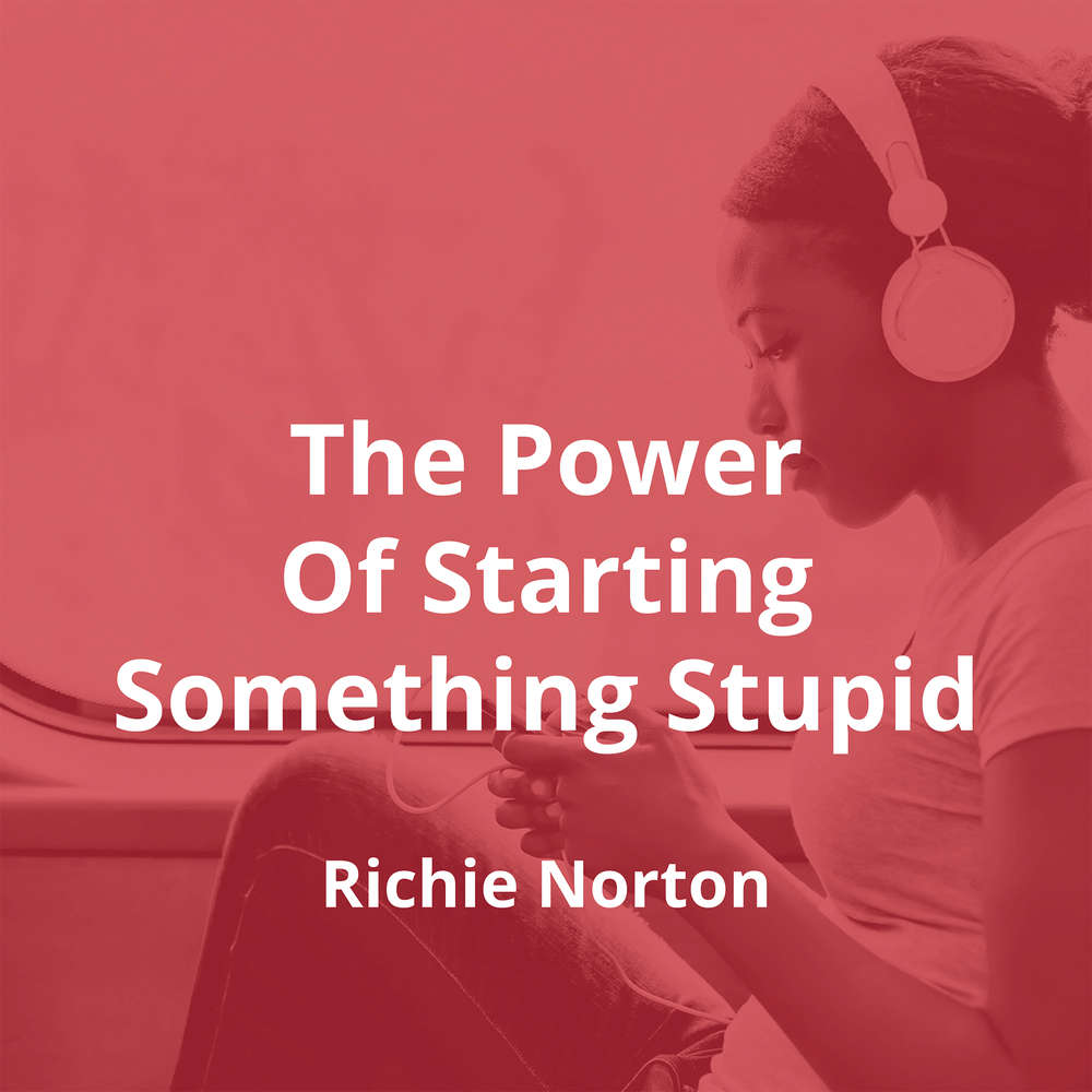 The Power Of Starting Something Stupid by Richie Norton - Summary