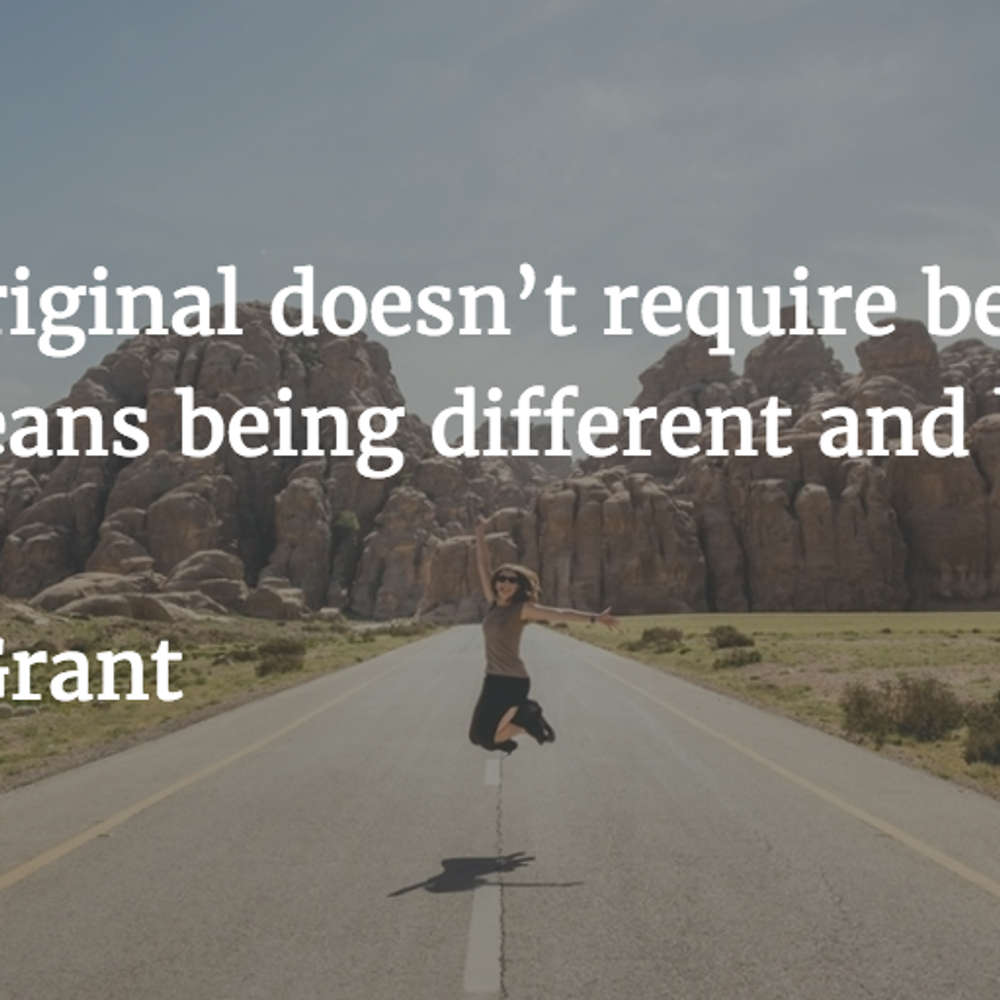 Originals by Adam Grant, Sheryl Sandberg - Summary